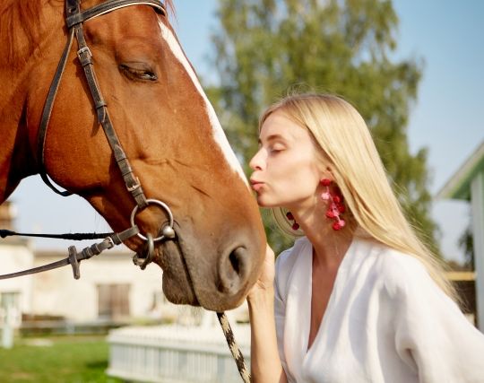 ペットにキスする夢