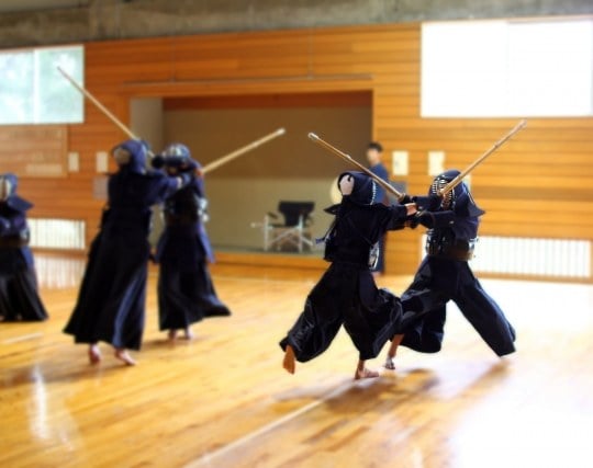 体育館で剣道をする夢