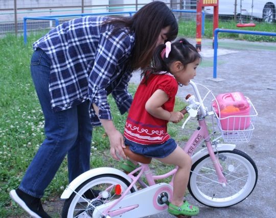 自転車を練習する夢