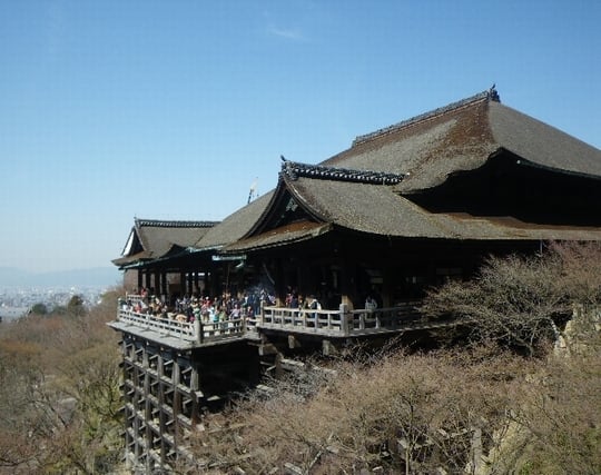 清水の舞台から落ちる夢