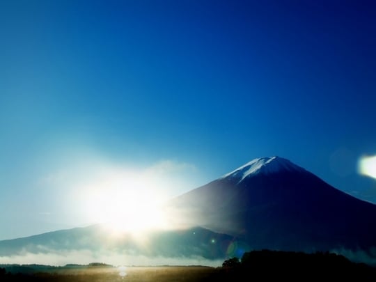 美しい風景の写真を見る夢