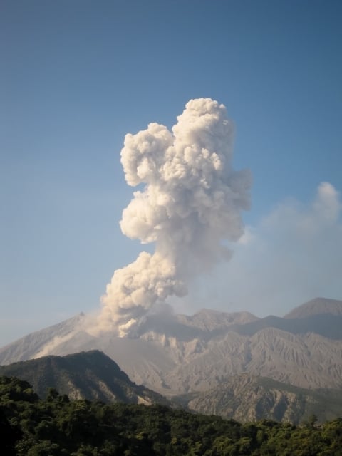 火山が噴火してスッキリする夢