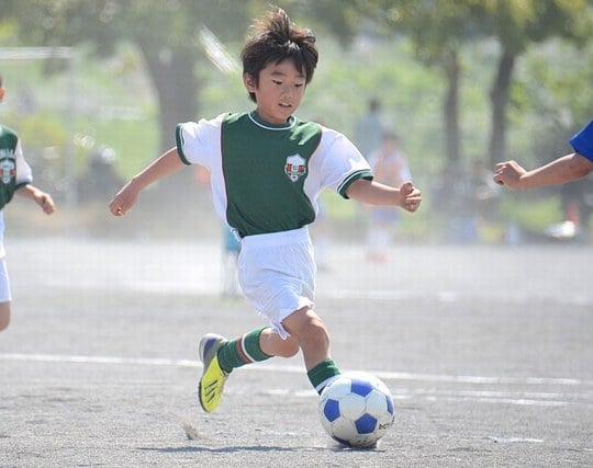 サッカーの試合で大活躍する夢